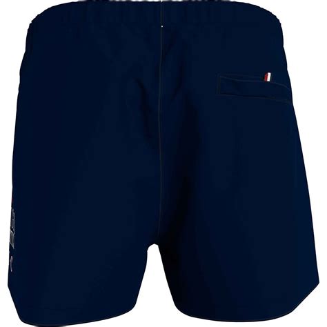 Tommy Hilfiger Logo S Draw Swimming Shorts Blue Dressinn