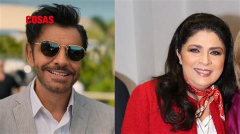 Así fue el reencuentro entre Eugenio Derbez y Victoria Ruffo por su