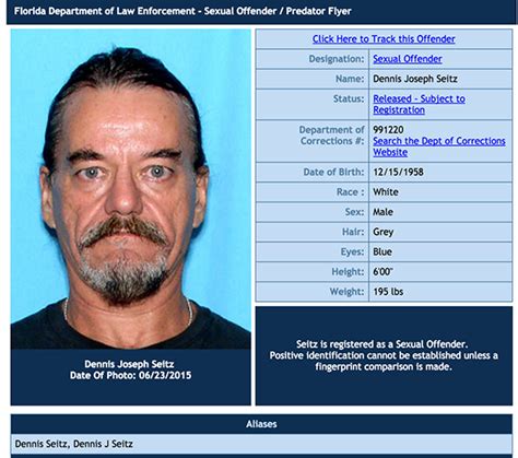 Registered Sex Offenders In Cocoa Must Register With Sheriffs Office Space Coast Daily