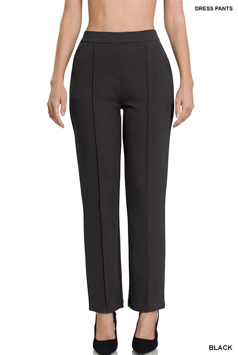 Womens Black Dress Pants