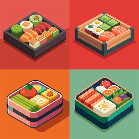 Plato De Sushi Japonés Vector Premium Generado Con Ia