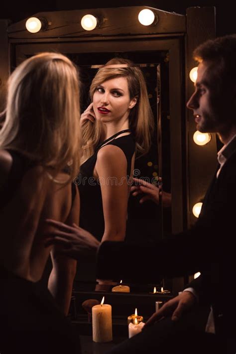 Seductive Blonde Woman Stock Image Image Of Beauty Female