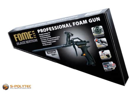 Professional foam gun FOME FLEX Black Edition | S-Polytec