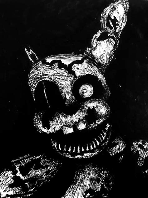 William Afton AKA Springtrap Five Nights At Freddys 6 Drawing Five