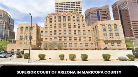 Superior Court Of Arizona In Maricopa County The Court Direct