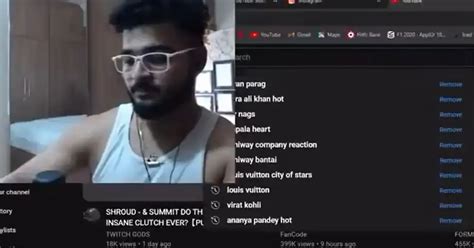 Riyan Parag Seen Searching Ananya Pandey Hot On YouTube History