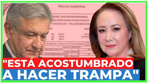 Amlo Por Fin Acepta Que Yasm N Esquivel Es Una Ministra Rata Y Plagi