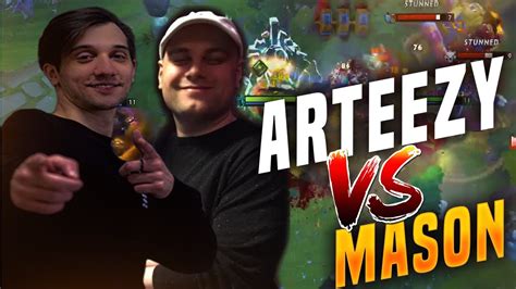 Dota Mason Arteezy Vs Mason Bald Mode Activated Youtube