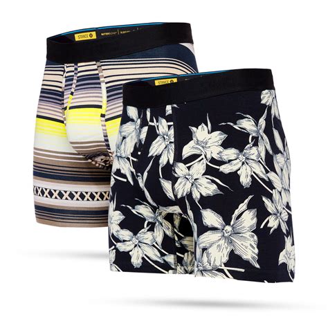 Stance Boxer Brief 2 Pack Black Green Stance Europe