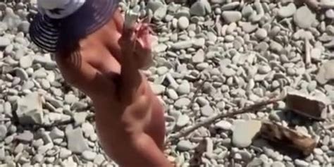 Nude Couple Enjoying The Cool Water Tnaflix