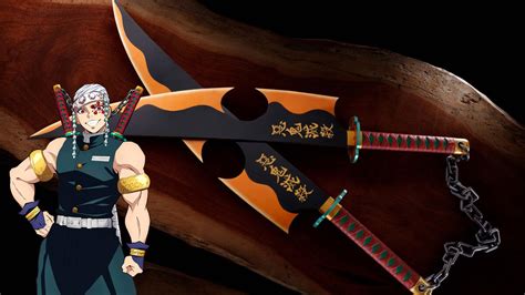 Bandai anuncia réplicas de las espadas de Tengen Uzui de Kimetsu no