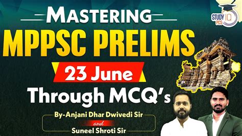 Mastering Mppsc Prelims Through Mcq S Mppsc New Syllabus And Pattern