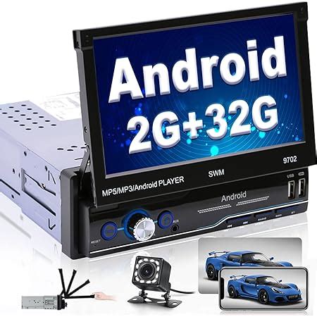 Hikity G Android Din Autoradio Mit Navi Gps Zoll Touchscreen