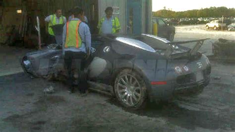 EXCLUSIVE: First Post-Lake Crash Bugatti Veyron Photo