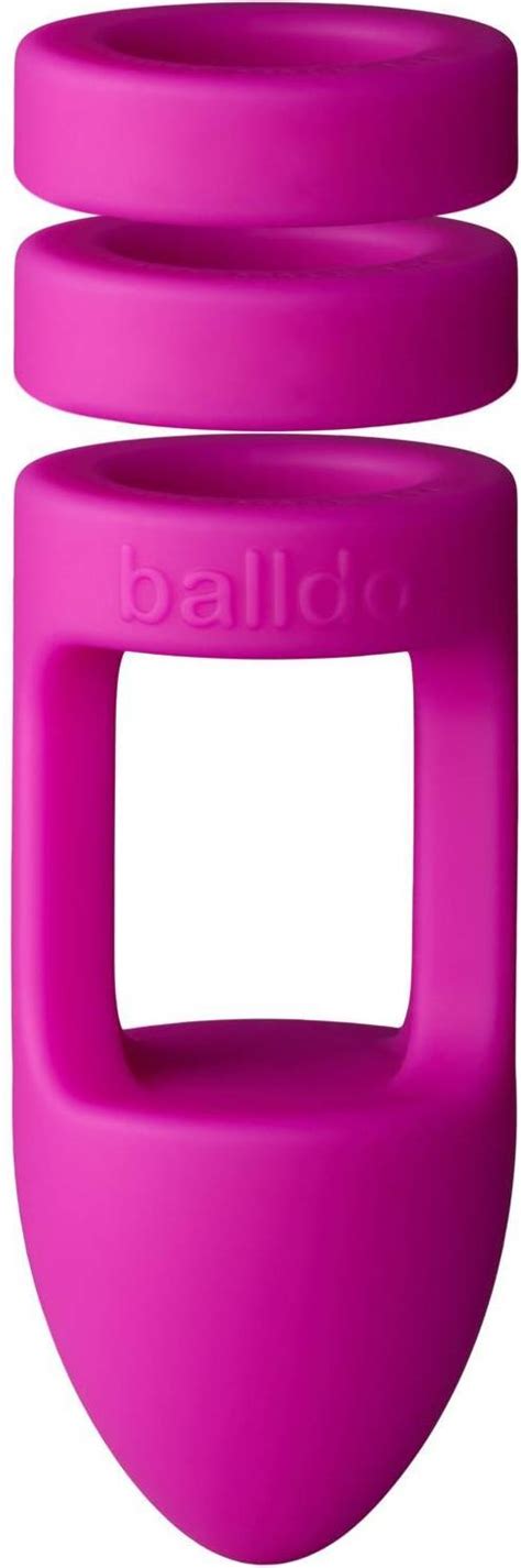 Balldo Starter Kit Testikel Dildo Set Lila Pris