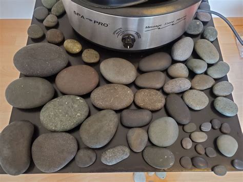Hot Stone Massage Set inkl Heizer und über Lava Steinen Gebraucht in Teufen AR für CHF