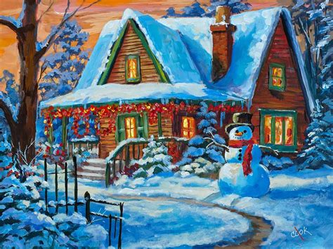 Michigan Winter House – Introduction – Academy of Fine Art and Acrylic ...