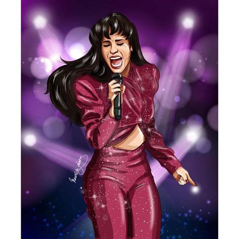 Selena Quintanilla Perez On Instagram Beautiful Artwork Of Selena By