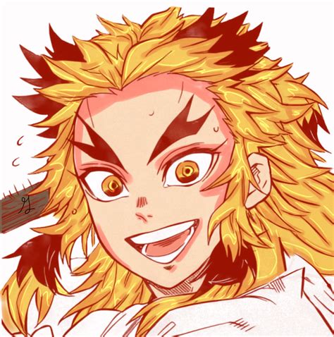 Rengoku Pfp Rengoku Kyoujurou Manga Colored Slayer Anime Drawings