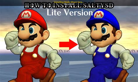 Installing Mods Short Version Super Smash Bros 3ds Tutorials