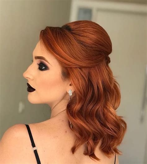 Penteados Semi Presos Com Topete - 10 penteados semi presos para usar em 2018 - Pronta pra Festa