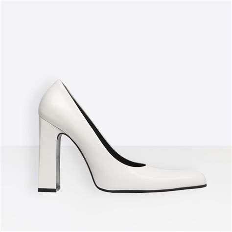 Balenciaga Women Shoes Speed Trainers 10mm Heel-White