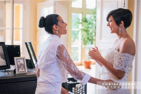 Modern Same Sex Bridal Fashion Inspiration LINK LOVE Capitol