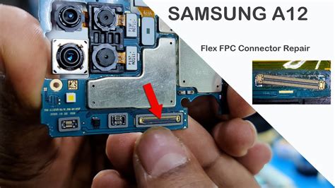 Samsung Galaxy A Broken Flex Fpc Connector Repair Youtube