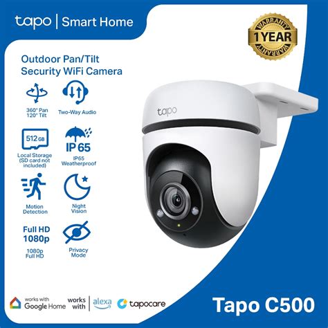 Tp Link Tapo C Outdoor Wireless Security Camera P Pan Tilt