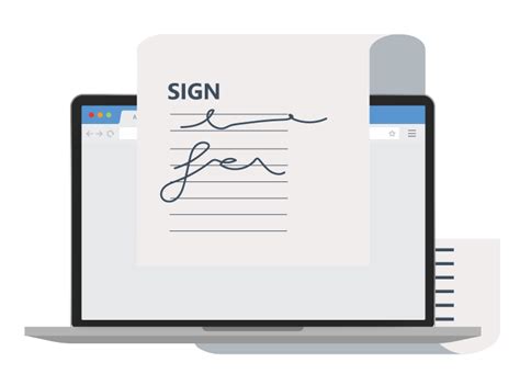 digitale signeringsprocesser og skriftlige aftaler med esignature