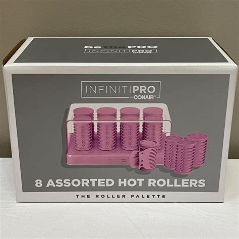 Blazing Auctions NEW Infiniti Pro Conair 8 Assorted Hot Rollers The Roller Palette