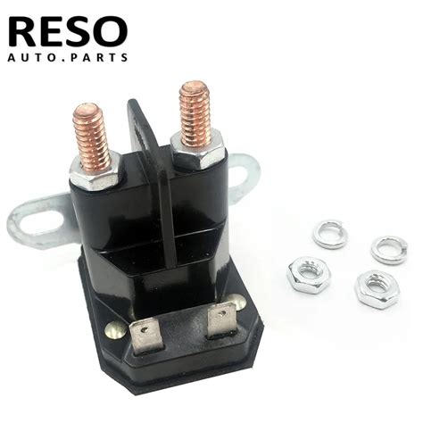 Reso 12v Starter Relay Solenoid For Trombetta John Deere Mtd Cub Cadet La100 La105 La110 La115