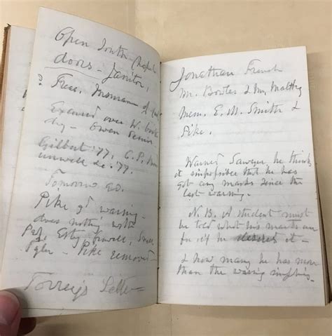 Early Presidents Office Records Amherst College Digital Collections