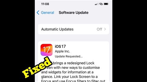 Ios 176 Stuck On Update Requested On Iphone Fixed Youtube