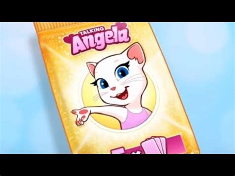 My Talking Angela Android Gameplay 60 Packs Stickers Opening