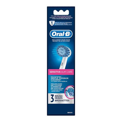 Oral B Sensitive Extra Soft Brushhead 3ct