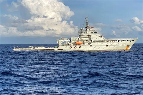 Foto Bantu Evakuasi Kri Nanggala Dua Kapal Al China Tiba Di Indonesia