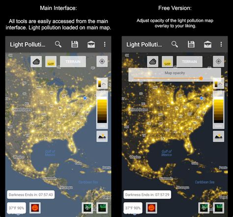 Light Pollution Map - Dark Sky – Android-apps på Google Play