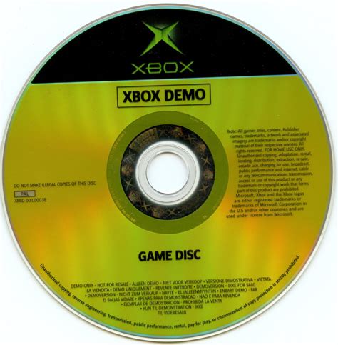 Official Australian Xbox Magazine Game Disc 10 Prices Pal Xbox