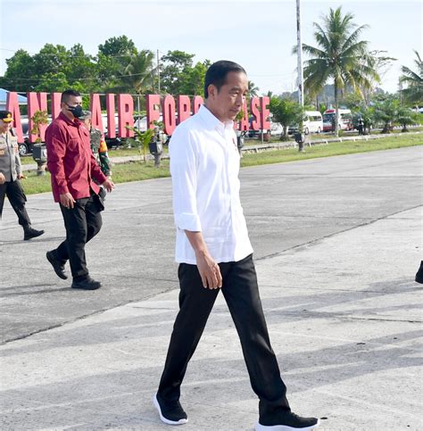 FOTO Hari Kedua Di Kaltara Presiden Akan Groundbreaking PLTA