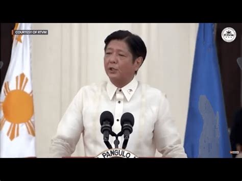 WATCH President Ferdinand Marcos Jr S Inaugural Speech