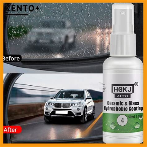 Jual Cod Hydrophobic Nano Spray Ceramic Glass Coating Ml Shopee