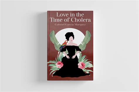 love in the time of cholera- book cover on Behance