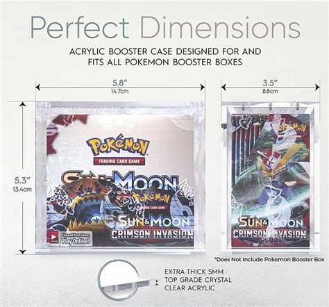 Clear Acrylic Etb Pokemon Case C C Nh S N Xu T Nh Cung C P Nh M Y