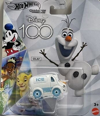 hot wheels CARÁCTER CARS Disney OLAF Frozen Movie eBay