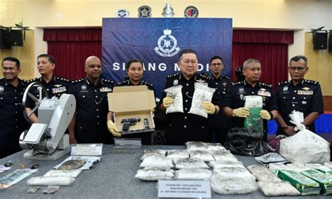 Bukit Aman Police Bust Drug Lab Seize Various Drugs Worth Rm1 4m In