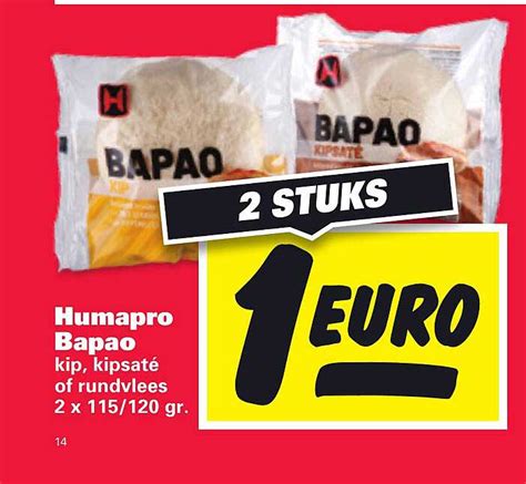 Humapro Bapao Aanbieding Bij Nettorama 1Folders Nl