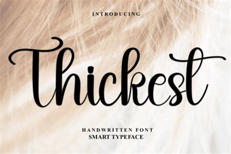 Thickest Font By Freshtypeink · Creative Fabrica