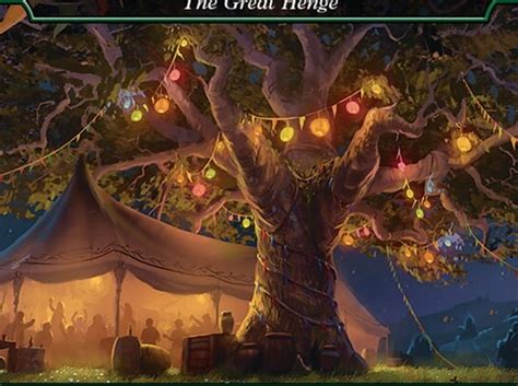 The Party Tree The Great Henge Price From Mtg Tales Of Middle Earth