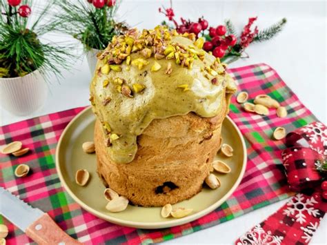 Panetone De Pistache - Panetone de pistache - Receiteria